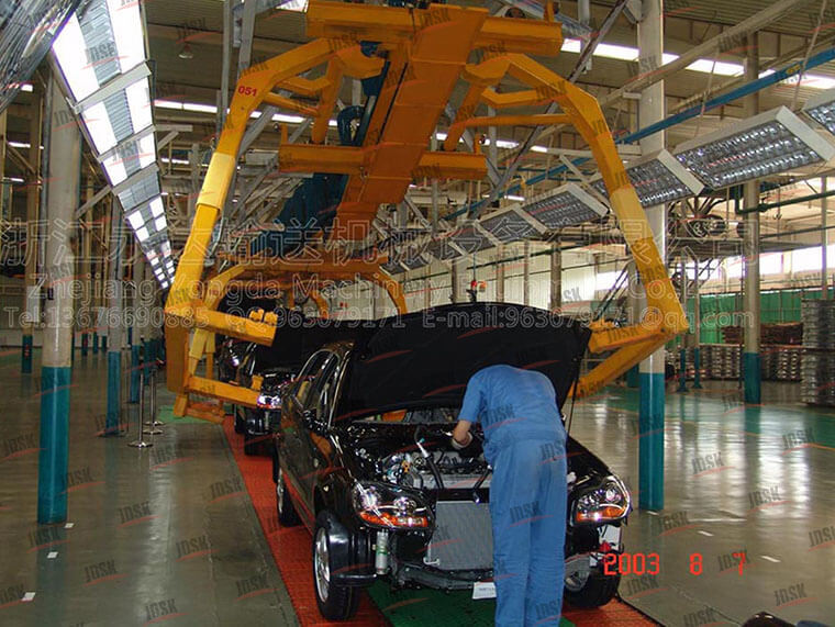 新能源汽車生產線，新能源汽車流水線，新能源汽車輸送線浙江永達專業(yè)定制
